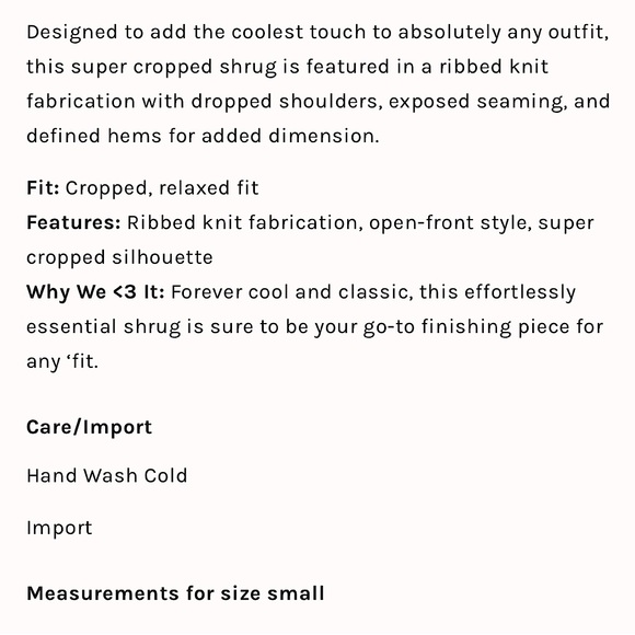 NEW Free People Tris Shrug Cardigan - Picture 4 of 11